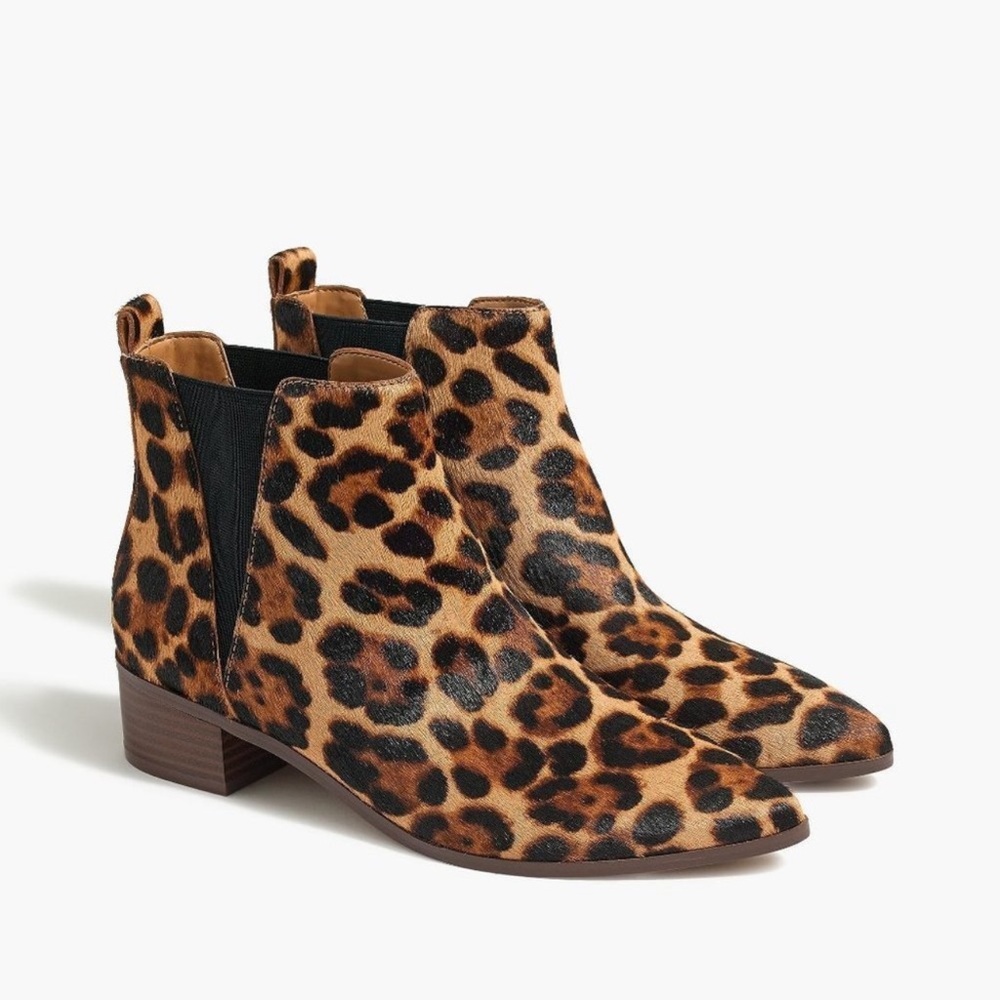 J. Crew Colette Calf Hair Chelsea Ankle Boot